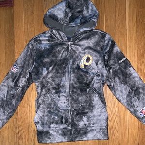 NFL Washington Redskins zip-front hoodie XL